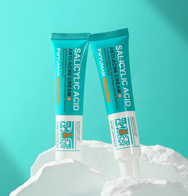 Salicylic Acid Acne Repair Cream – Deep Cleansing, Pore Refining & Redness Repair 🔥 BUY 2 GET 1 FREE 🔥 - (Pack of 3)