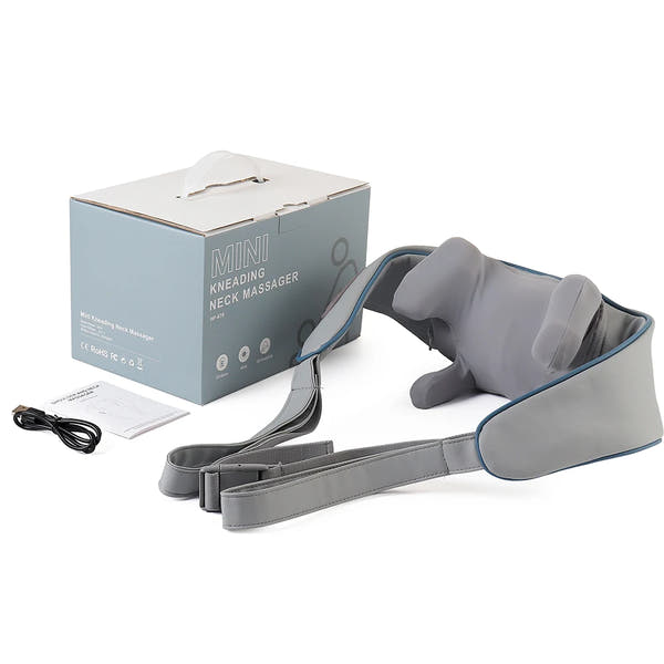 PREMIUM Cordless Neck & Shoulder Massager with Heat – Deep Kneading Full-Body Relief